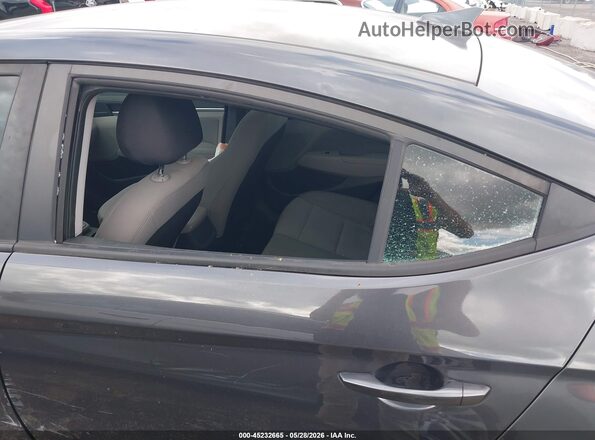 5NPD84LF1LH580500 2020 HYUNDAI ELANTRA Gray წინა ხედი