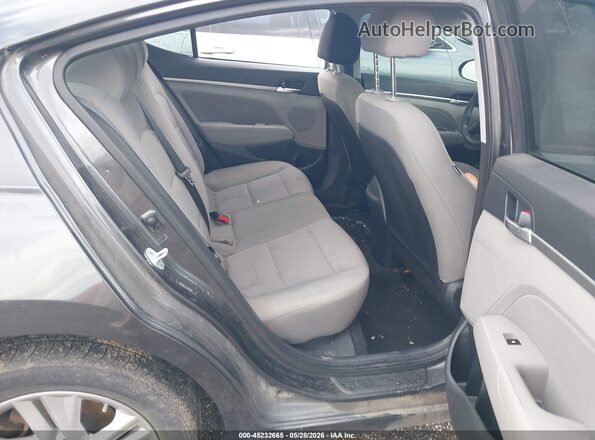 5NPD84LF1LH580500 2020 HYUNDAI ELANTRA Gray VIN კოდის სტიკერის ხედი