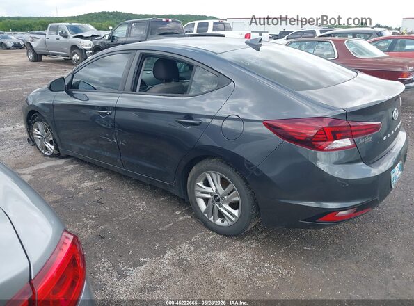 5NPD84LF1LH580500 2020 HYUNDAI ELANTRA Gray უკანა მარცხენა