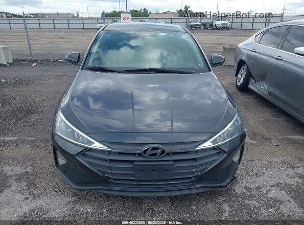 5NPD84LF1LH580500 2020 HYUNDAI ELANTRA Gray წინა პანელის ხედი