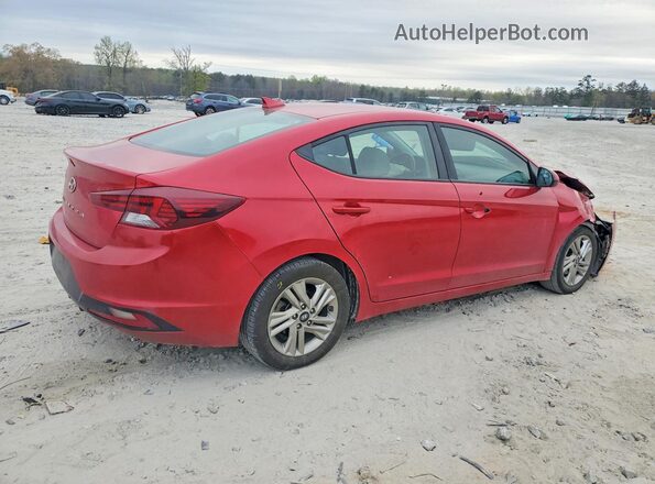 5NPD84LF1LH582389 2020 HYUNDAI ELANTRA Red Հետևի աջ