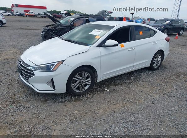 5NPD84LF1LH587494 2020 HYUNDAI ELANTRA Белый Передняя левая четверть