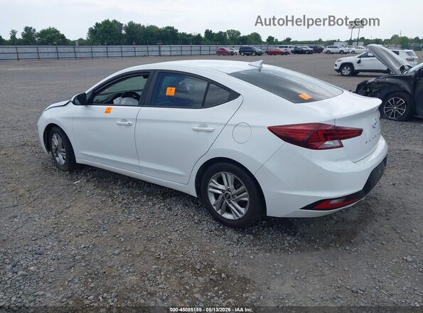 5NPD84LF1LH587494 2020 HYUNDAI ELANTRA Белый Задняя левая четверть