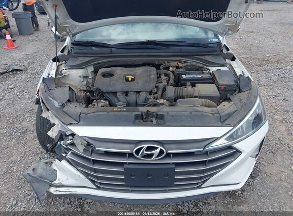 5NPD84LF1LH587494 2020 HYUNDAI ELANTRA Белый Вид сзади