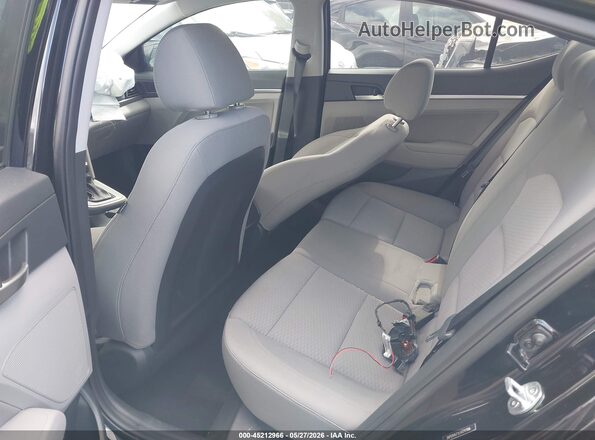 5NPD84LF1LH604309 2020 HYUNDAI ELANTRA Black Widok naklejki z numerem VIN