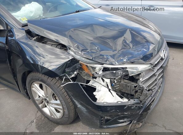 5NPD84LF1LH604309 2020 HYUNDAI ELANTRA Black Widok z przodu
