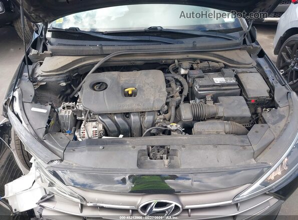 5NPD84LF1LH604309 2020 HYUNDAI ELANTRA Black Widok z tyłu