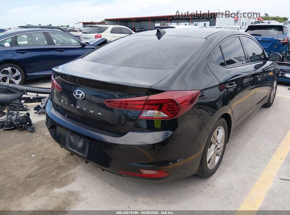 5NPD84LF1LH604424 2020 HYUNDAI ELANTRA Черный Задняя правая четверть