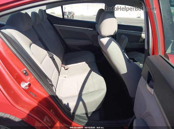 5NPD84LF1LH627542 2020 HYUNDAI ELANTRA Red VIN sticker view
