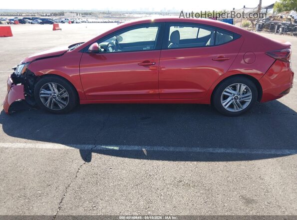 5NPD84LF1LH627542 2020 HYUNDAI ELANTRA Red 360 interior view