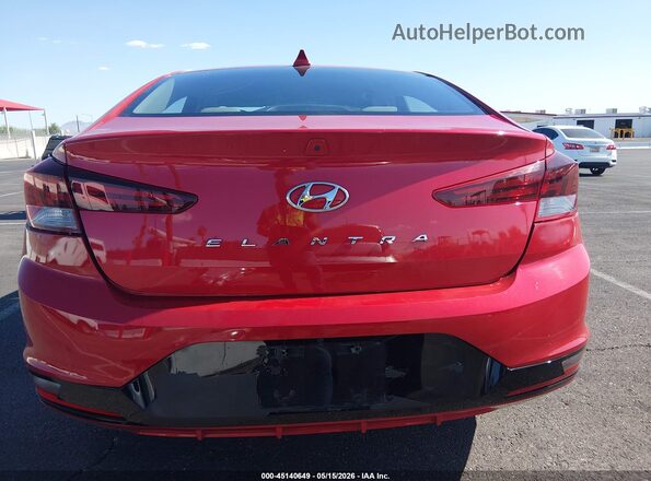 5NPD84LF1LH627542 2020 HYUNDAI ELANTRA Red 