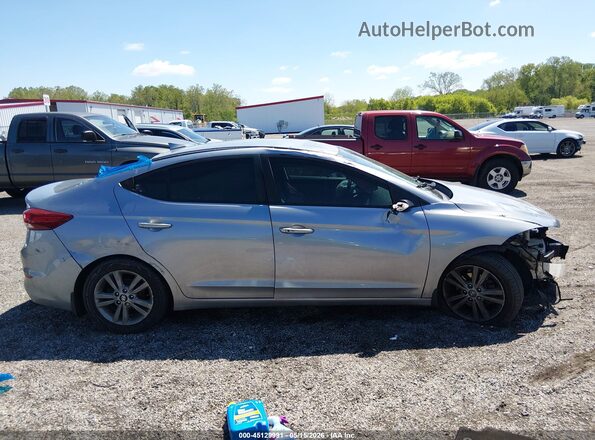5NPD84LF2HH042122 2017 HYUNDAI ELANTRA Серый Вид задней части салона
