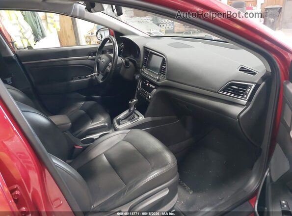 5NPD84LF2HH089201 2017 HYUNDAI ELANTRA Red Vista interior delantera