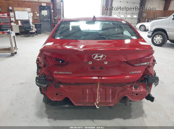 5NPD84LF2HH089201 2017 HYUNDAI ELANTRA Red Vista frontal