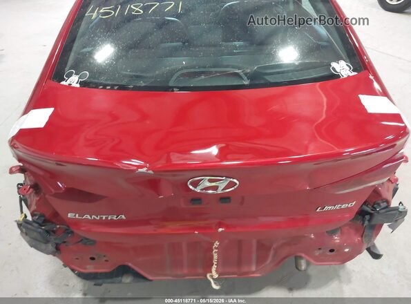 5NPD84LF2HH089201 2017 HYUNDAI ELANTRA Red 