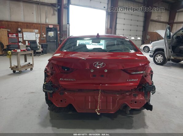 5NPD84LF2HH089201 2017 HYUNDAI ELANTRA Red 