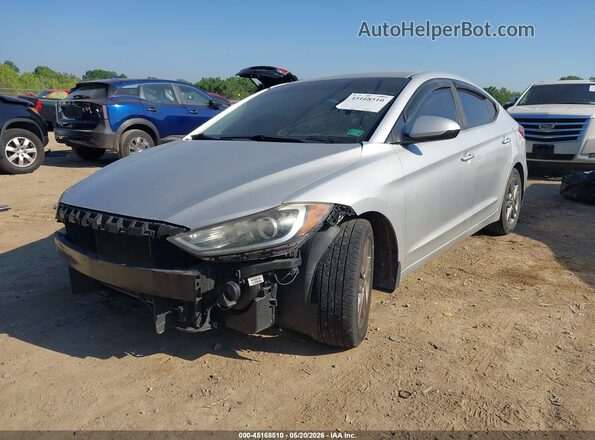 5NPD84LF2HH095659 2017 HYUNDAI ELANTRA Silver Передня ліва чверть