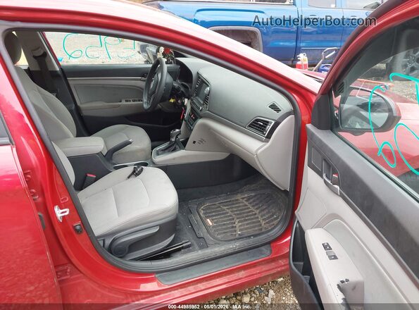 5NPD84LF2HH099257 2017 HYUNDAI ELANTRA Red Սալոնի դիմացի տեսք