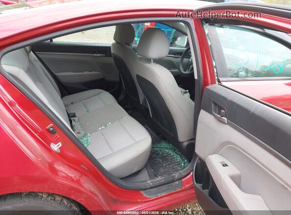 5NPD84LF2HH099257 2017 HYUNDAI ELANTRA Red VIN կոդի պիտակի տեսք