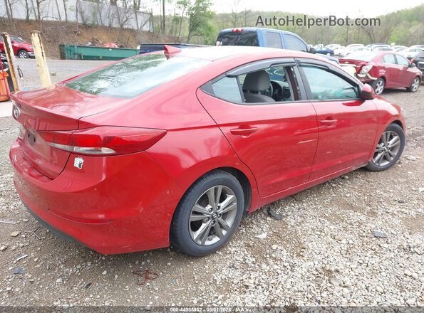 5NPD84LF2HH099257 2017 HYUNDAI ELANTRA Red Հետևի աջ