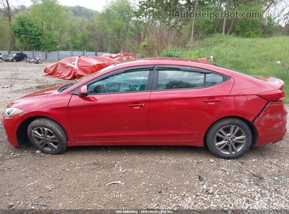5NPD84LF2HH099257 2017 HYUNDAI ELANTRA Red 