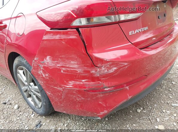 5NPD84LF2HH099257 2017 HYUNDAI ELANTRA Red 