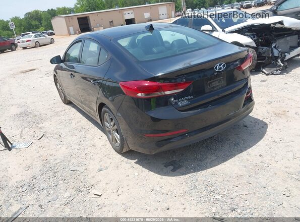 5NPD84LF2HH140311 2017 HYUNDAI ELANTRA Black Հետևի ձախ