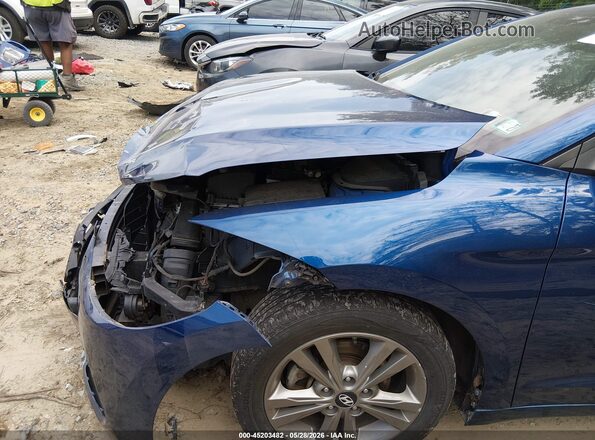 5NPD84LF2JH234064 2018 HYUNDAI ELANTRA Blue Դիմացի տեսք