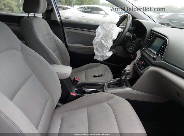 5NPD84LF2JH234064 2018 HYUNDAI ELANTRA Blue Սալոնի դիմացի տեսք