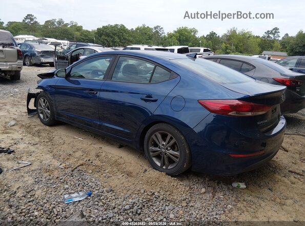 5NPD84LF2JH234064 2018 HYUNDAI ELANTRA Blue Հետևի ձախ