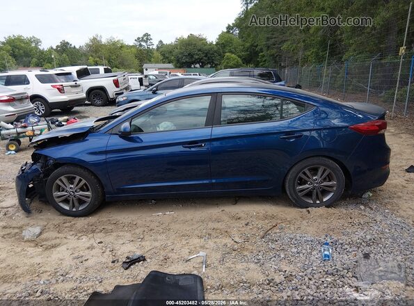 5NPD84LF2JH234064 2018 HYUNDAI ELANTRA Blue 
