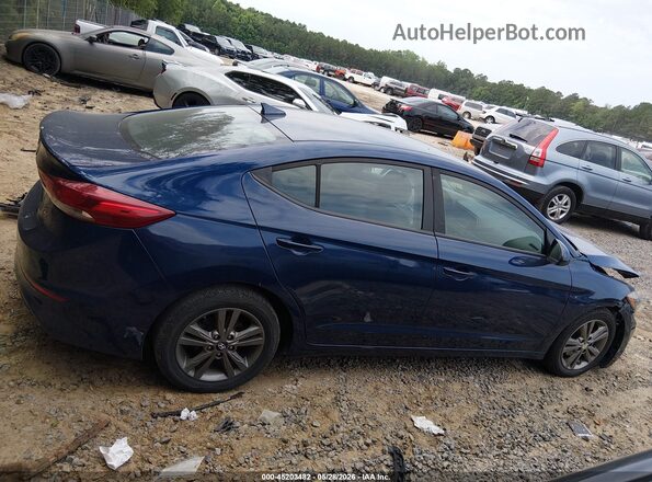 5NPD84LF2JH234064 2018 HYUNDAI ELANTRA Blue Սալոնի 360 աստիճան տեսք
