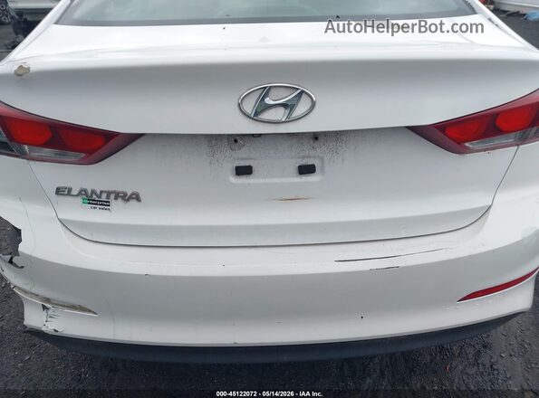 5NPD84LF2JH241788 2018 HYUNDAI ELANTRA White 
