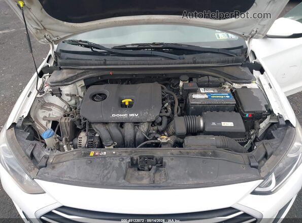 5NPD84LF2JH241788 2018 HYUNDAI ELANTRA White 