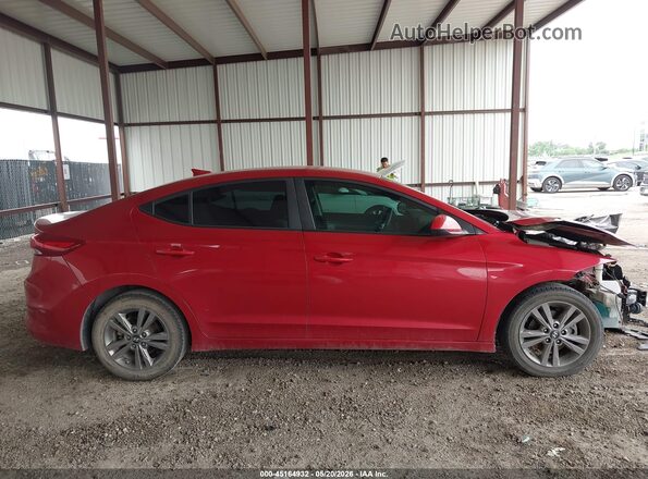 5NPD84LF2JH279263 2018 HYUNDAI ELANTRA Red 