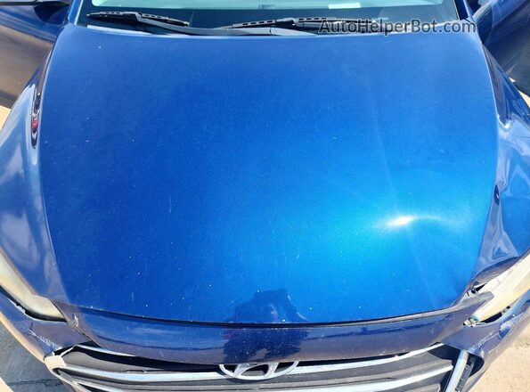 5NPD84LF2JH312892 2018 HYUNDAI ELANTRA Blue 
