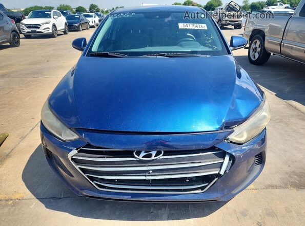 5NPD84LF2JH312892 2018 HYUNDAI ELANTRA Blue 