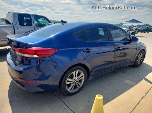 5NPD84LF2JH312892 2018 HYUNDAI ELANTRA Blue 