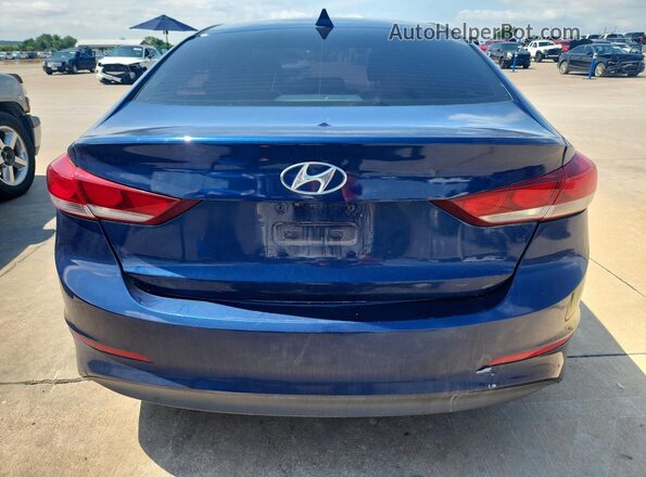 5NPD84LF2JH312892 2018 HYUNDAI ELANTRA Blue 