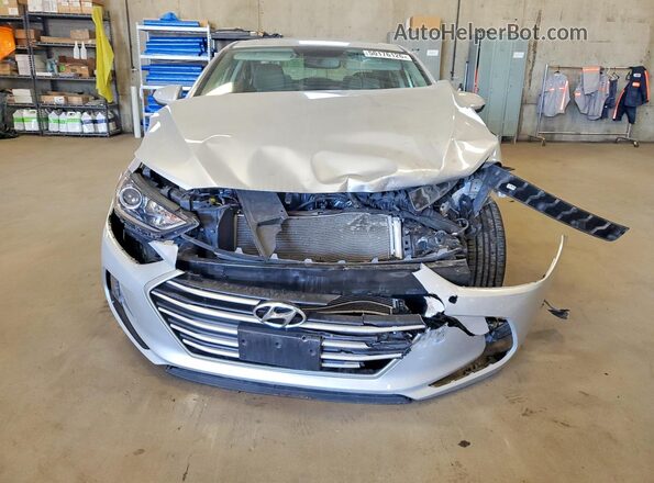 5NPD84LF2JH320443 2018 HYUNDAI ELANTRA Silver Вид спереду