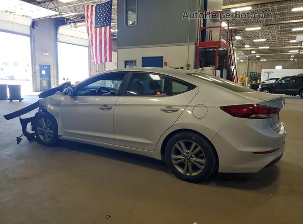 5NPD84LF2JH320443 2018 HYUNDAI ELANTRA Silver Задня ліва чверть