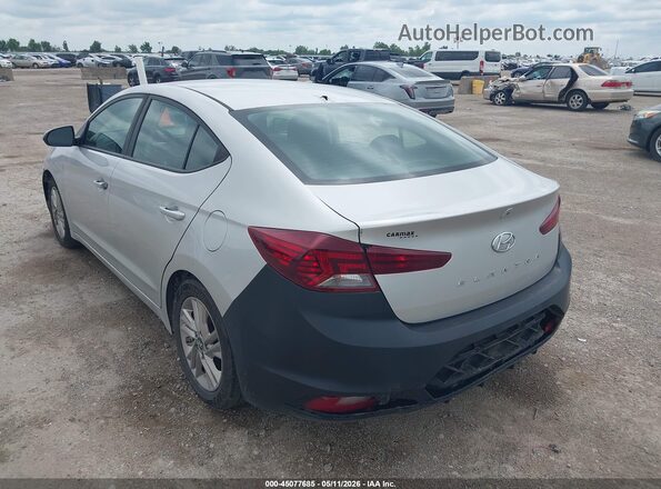 5NPD84LF2KH407163 2019 HYUNDAI ELANTRA Silver Հետևի ձախ