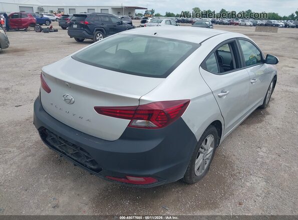 5NPD84LF2KH407163 2019 HYUNDAI ELANTRA Silver Հետևի աջ