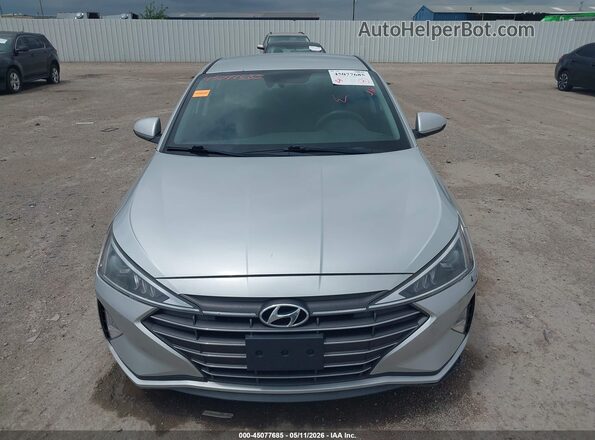 5NPD84LF2KH407163 2019 HYUNDAI ELANTRA Silver Սարքավորումների վահանակի տեսք