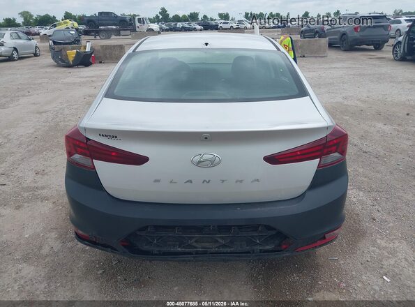 5NPD84LF2KH407163 2019 HYUNDAI ELANTRA Silver 