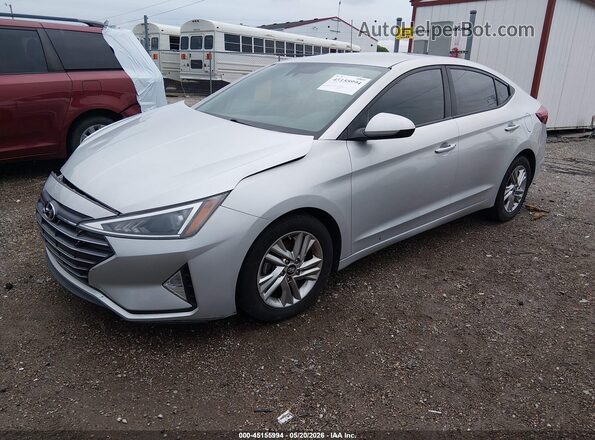 5NPD84LF2KH426120 2019 HYUNDAI ELANTRA Silver 