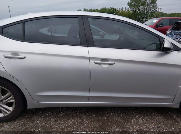 5NPD84LF2KH426120 2019 HYUNDAI ELANTRA Silver 