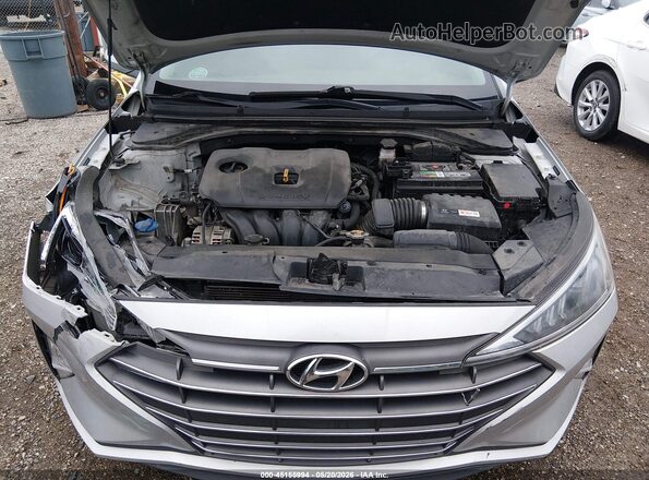 5NPD84LF2KH426120 2019 HYUNDAI ELANTRA Silver 