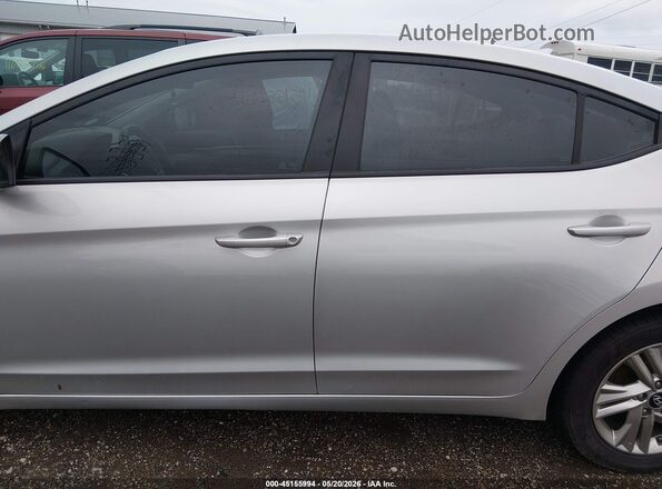 5NPD84LF2KH426120 2019 HYUNDAI ELANTRA Silver 