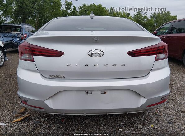 5NPD84LF2KH426120 2019 HYUNDAI ELANTRA Silver 